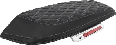 Kåpor lock Saddlemen Lattice Stitched röd Touring 23-upp L870-23-18405