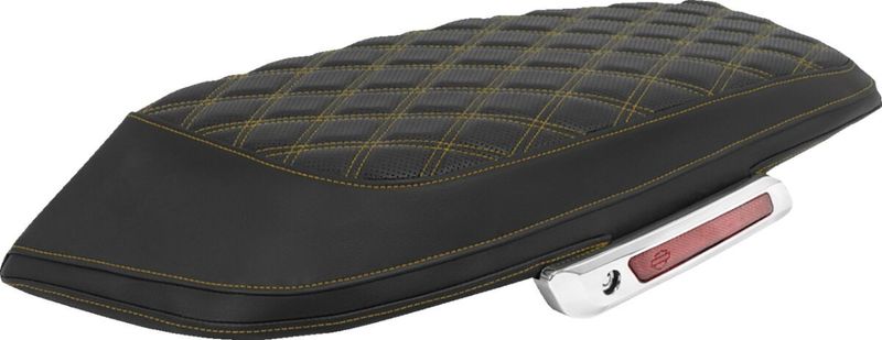 Kåpor lock Saddlemen Lattice Stitched guld Touring 23-upp L870-23-18407