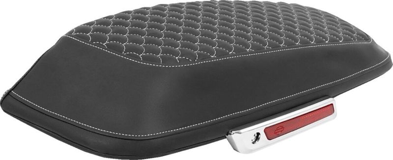 Kåpor lock Saddlemen Dragon stl 23 Touring 23-upp vit