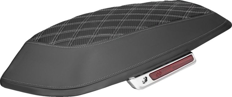 Kåpor lock Saddlemen kolfiber silver Touring 14-23