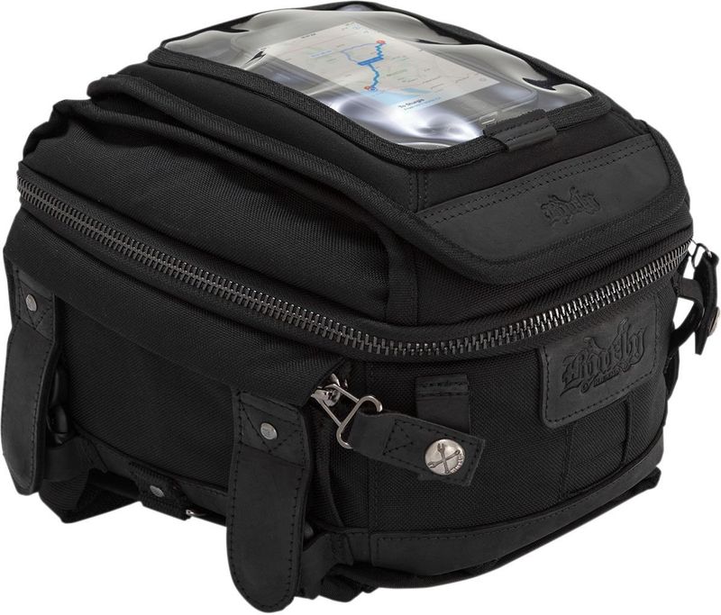 Bakväska tank Burly Voyager Cordura svart