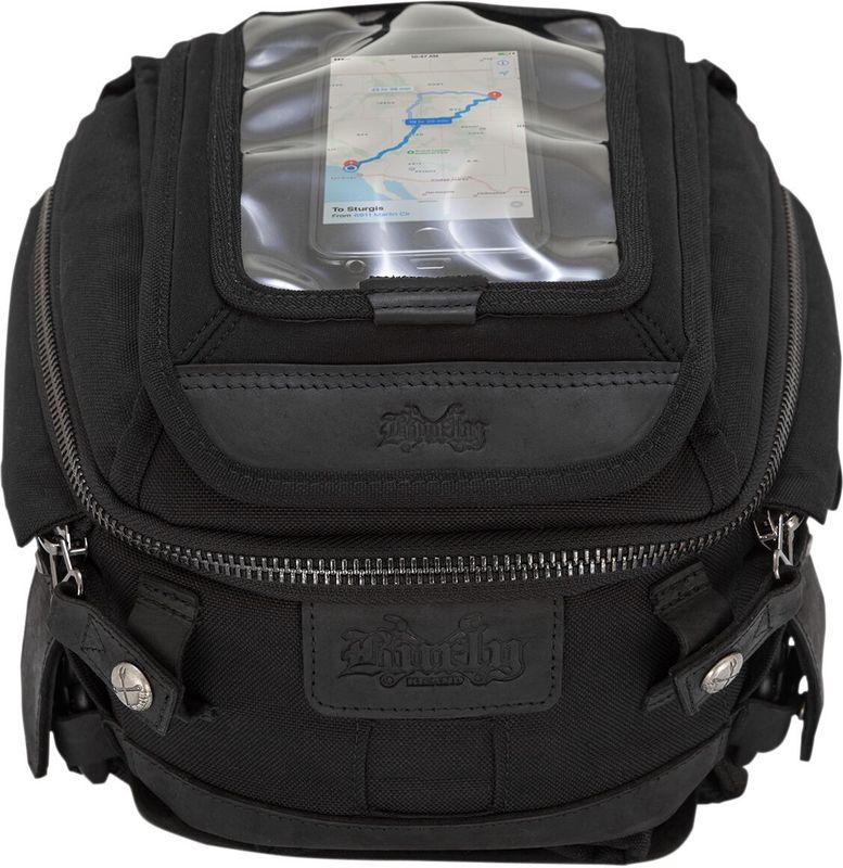 Bakväska tank Burly Voyager Cordura svart