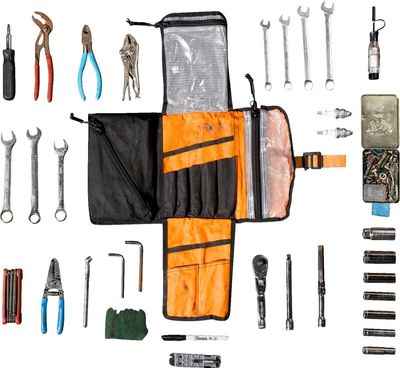 Verktygsrulle Biltwell Exfil-0 2.0 svart orange universal