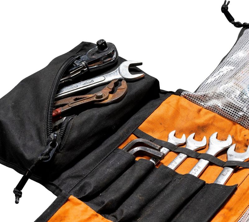 Verktygsrulle Biltwell Exfil-0 2.0 svart orange universal