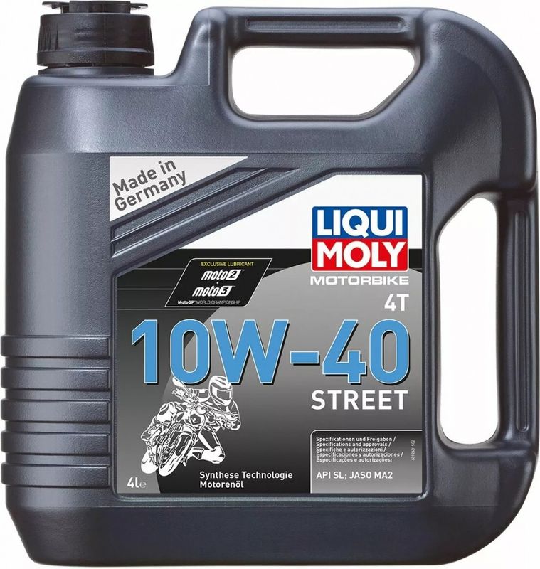 Engine Oil Motorbike 4t 10w40 Synthetic Technology 4 Liter