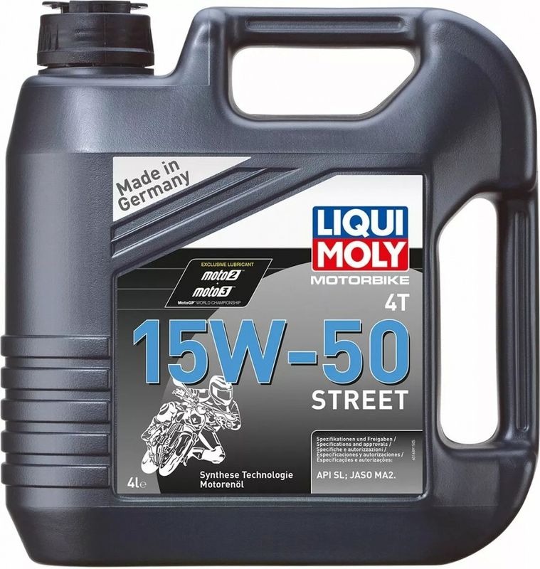 Engine Oil Motorbike 4t 15w50 Synthetic Technology 4 Liter