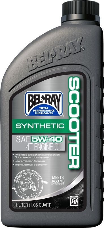 Olja Bel-Ray Scooter 5W40 syntet