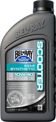 Olja Bel-Ray Scooter Semi-synthetic 10W-40 syntet