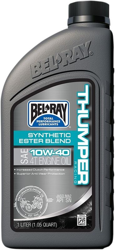 Olja Bel-Ray Thumper Ester Blend 1 10W-40 4T syntet