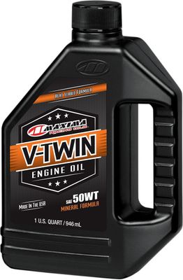 Olja motor Maxima V-Twin 50W mineral Pre-Evo 946 ml