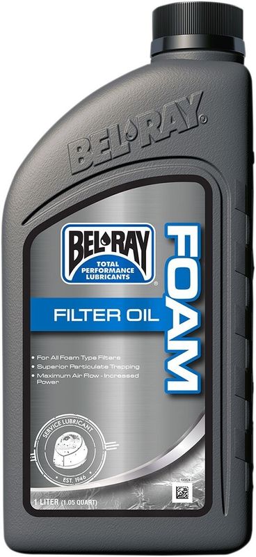 Olja filter Bel-Ray 1 Liter skum