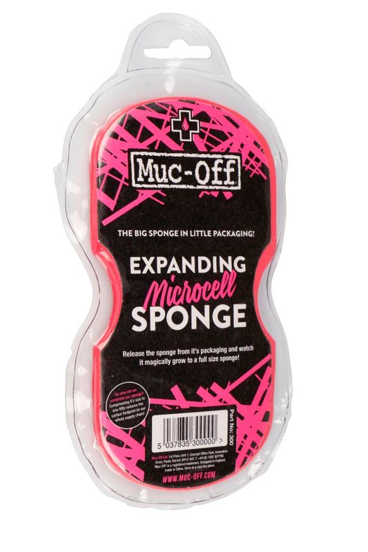 Verktyg Muc-Off Expanding Sponge Microcell rosa