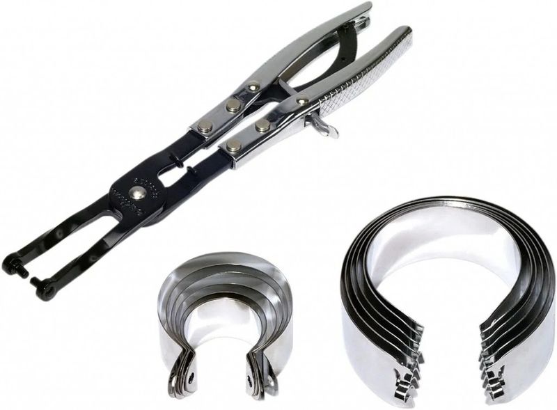 Piston Ring Compressor Set