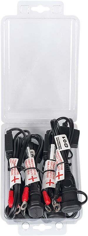 Laddkabel batteri Tecmate OptiMate Lead 4PACK 1/4