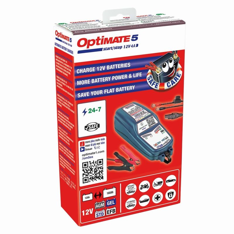 Batteriladdare Tecmate OptiMate 5 Start/Stop