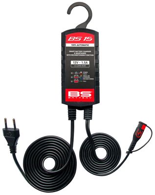 Batteriladdare BS Battery SMART Maintainer Reconditioning BS15 12V-1.5A