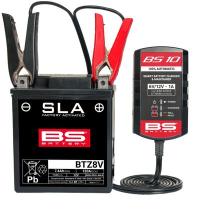 Batteriladdare BS Battery SMART Maintainer 6V/12V-1A BA10