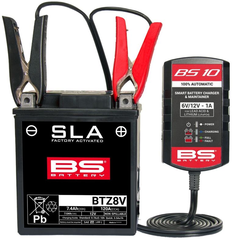 Batteriladdare BS Battery SMART Maintainer 6V/12V-1A BA10