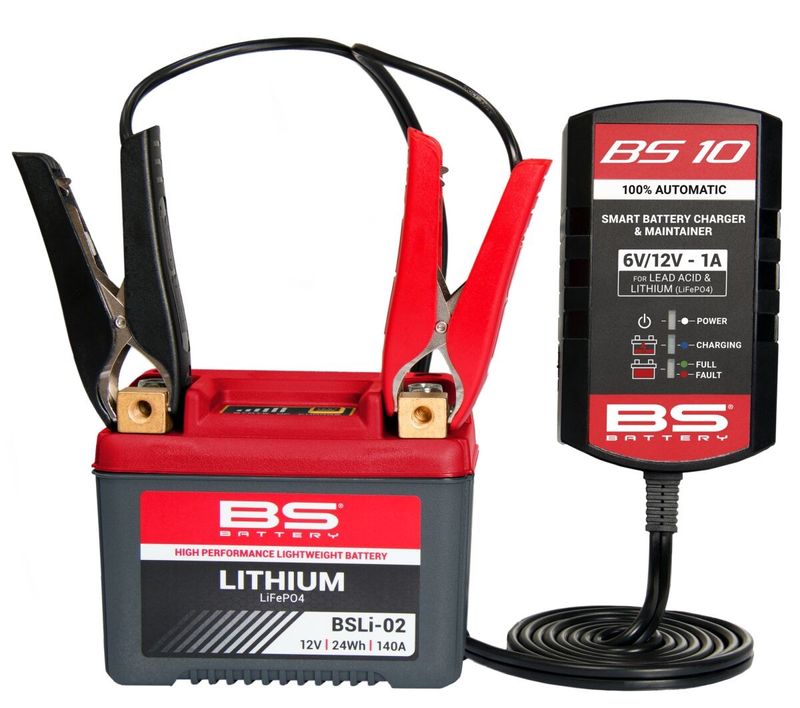 Batteriladdare BS Battery SMART Maintainer 6V/12V-1A BA10