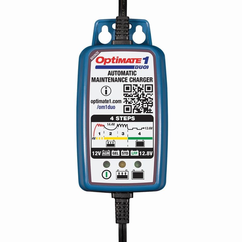 Batteriladdare Tecmate OptiMate 1 DUO