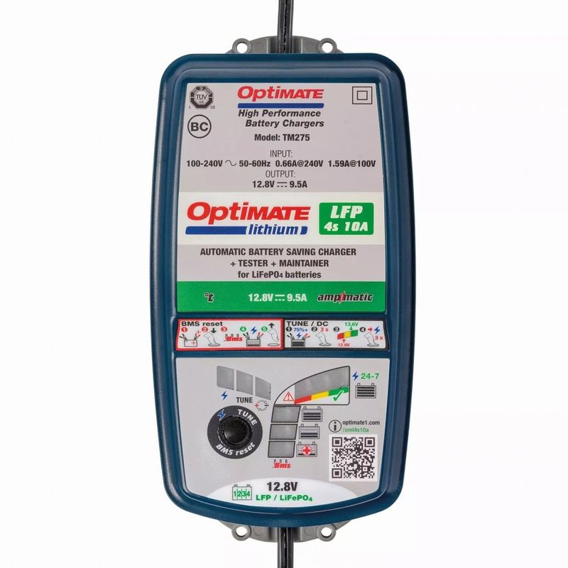 Batteriladdare Tecmate OptiMate Lithium LFP 4S