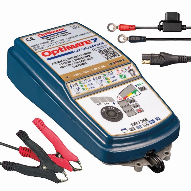 Batteriladdare Tecmate OptiMate 7 12V/24V