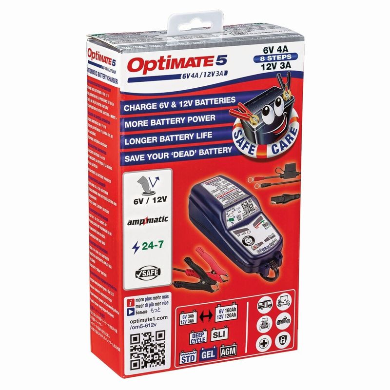 Batteriladdare Tecmate OptiMate 5 6V/12V