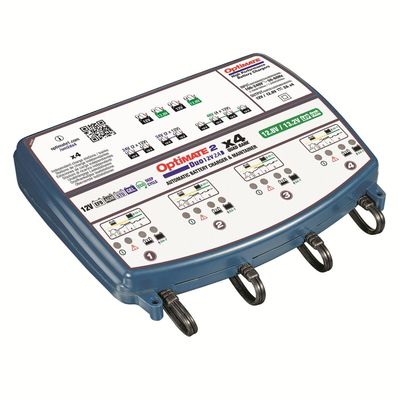 Batteriladdare Tecmate OptiMate 2 DUO 4 Bank
