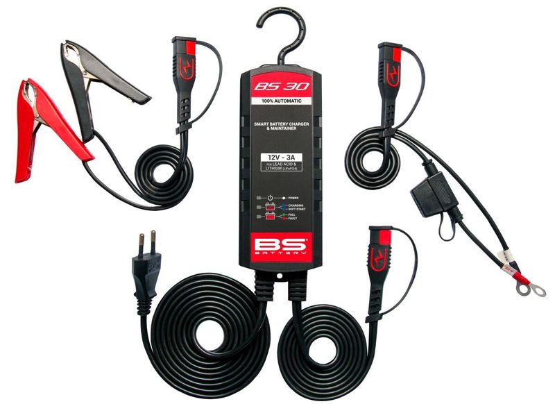 Batteriladdare BS Battery SMART Maintainer 3A BS30