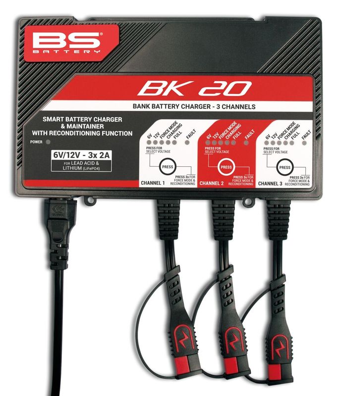 Batteriladdare BS Battery SMART Bank Maintainer