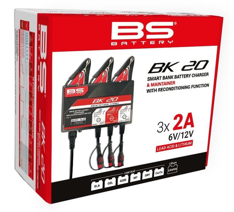 Batteriladdare BS Battery SMART Bank Maintainer