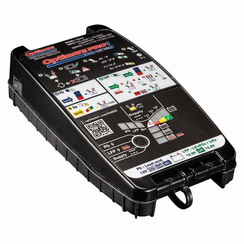 Batteriladdare Tecmate OptiMate Pro-1 DUO
