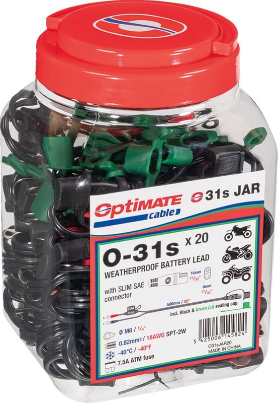 Laddkabel batteri Tecmate OptiMate O-31S
