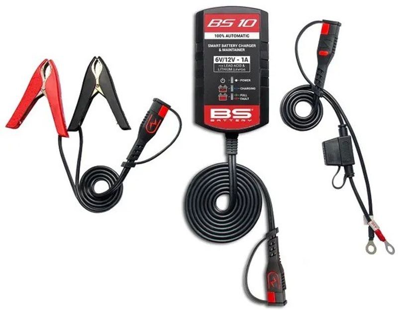 Batteriladdare BS Battery BS10 1A UK 6V 12V
