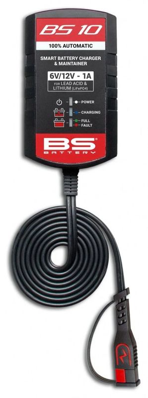 Batteriladdare BS Battery BS10 1A UK 6V 12V