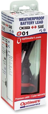Laddkabel batteri Tecmate OptiMate Lead svart