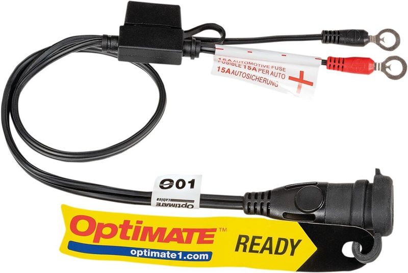 Laddkabel batteri Tecmate OptiMate Lead Eyelet Sae