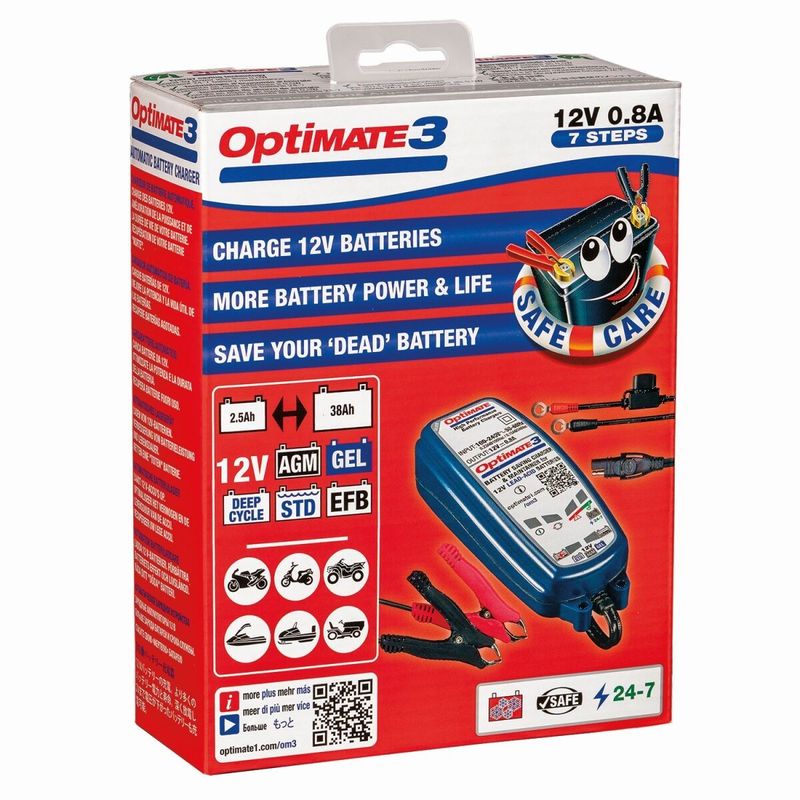 Batteriladdare Tecmate OptiMate 3