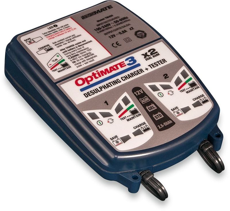 Batteriladdare Tecmate OptiMate 3 2 Bank