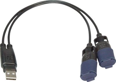 Laddkabel batteri Tecmate OptiMate USB Y-Splitter
