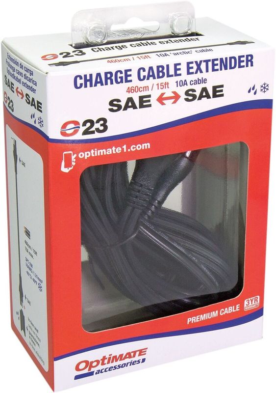 Laddkabel batteri Tecmate OptiMate Ampere