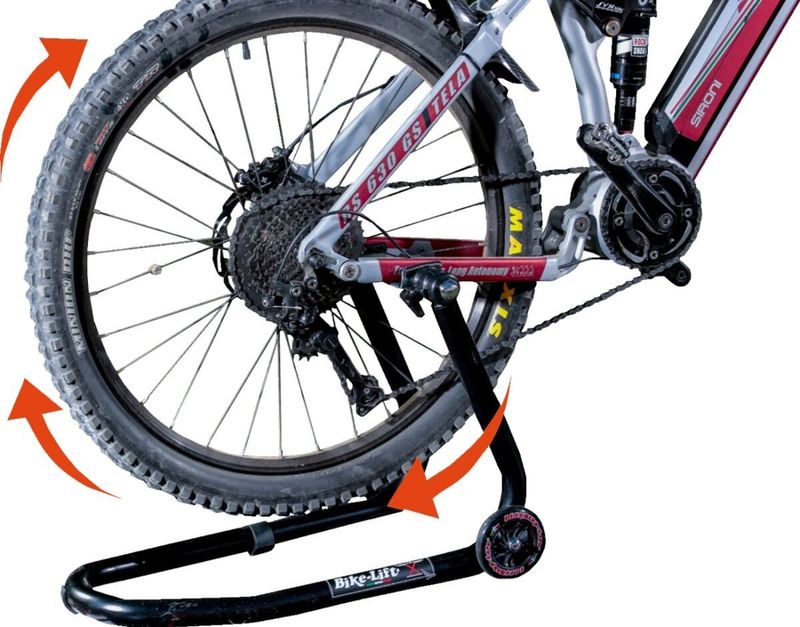 Stöd bak Bike Lift E-Bike svart