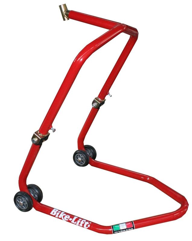 Stöd fram Bike Lift Headstock röd