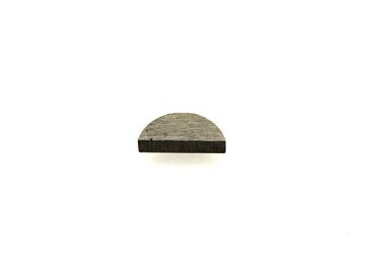 Woodruff keys, crankpin