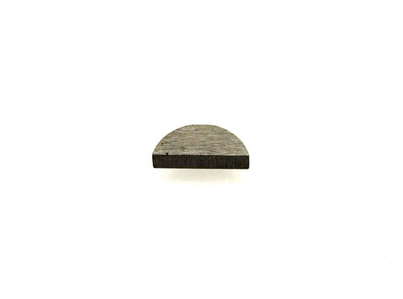 Woodruff keys, crankpin