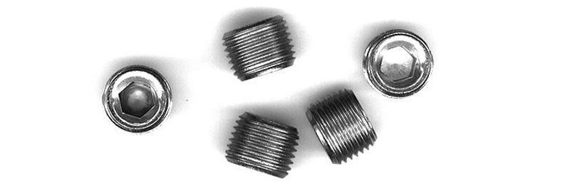 Plugg avgasrör S&S NPT 1/8-27 Fork slider drain plug 49-E77 m.fl.