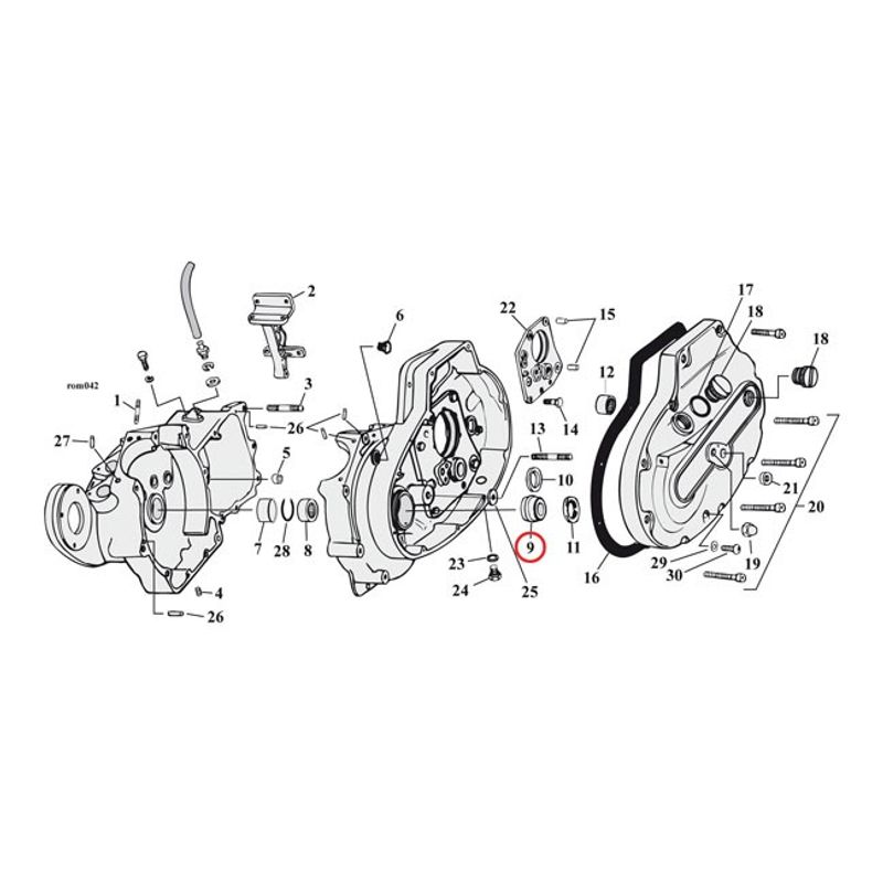 Lager MCS XL Sportster 77-03