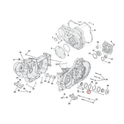 Lager MCS XL Sportster 77-03