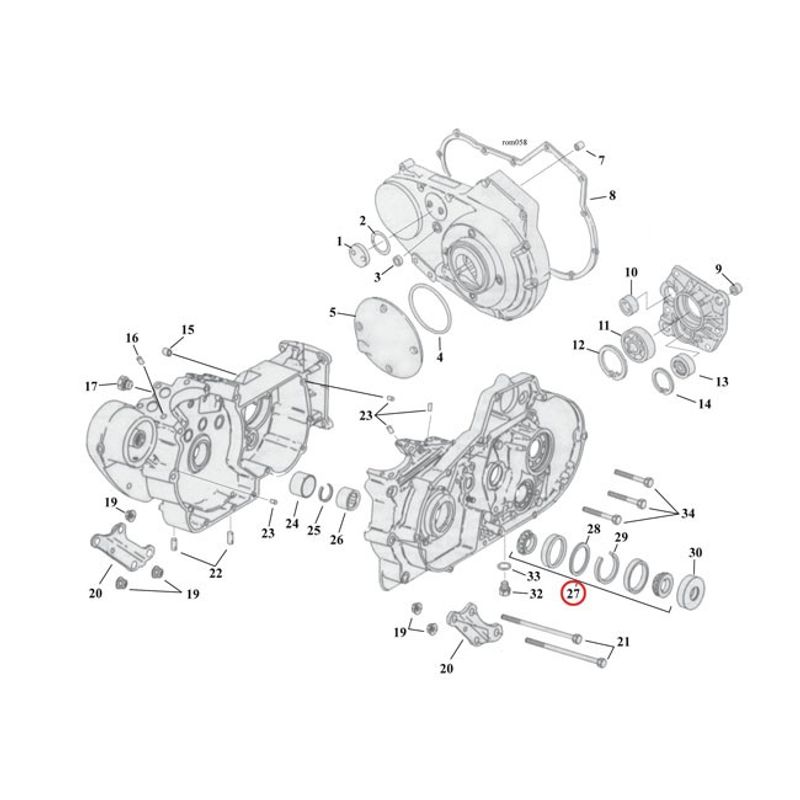 Lager MCS XL Sportster 77-03