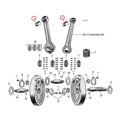 Bussning sprint Jims K, KH 52-56 (2-pack)
